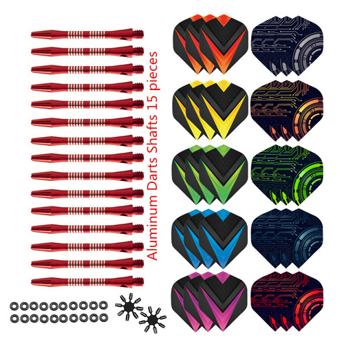 GOODARTS cross-border dropshipping Amazon plastic dart wing protector knight dart pole accessories combination