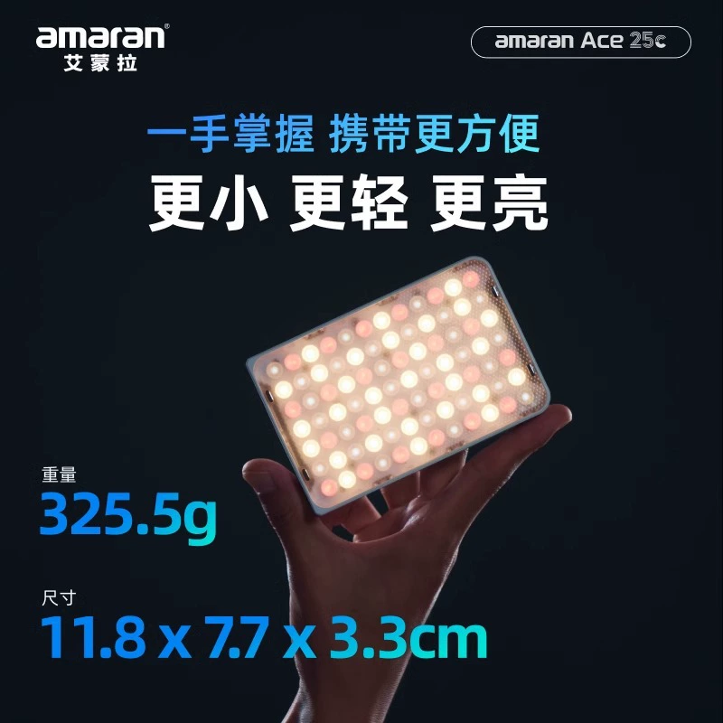 Ace 25c 25x Ночная портретная наружная светлотка длинный срок службы батареи для путешествий портативный свет