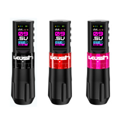 KUSH調節可能なストローク無線充電タトゥーペン1800ミリアンペア大容量刺青モーター機クロスボーダー起爆金