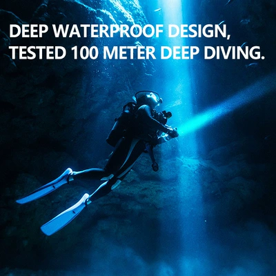 Diving Strong Light Ultra-Bright Waterproof: UV fənərlər