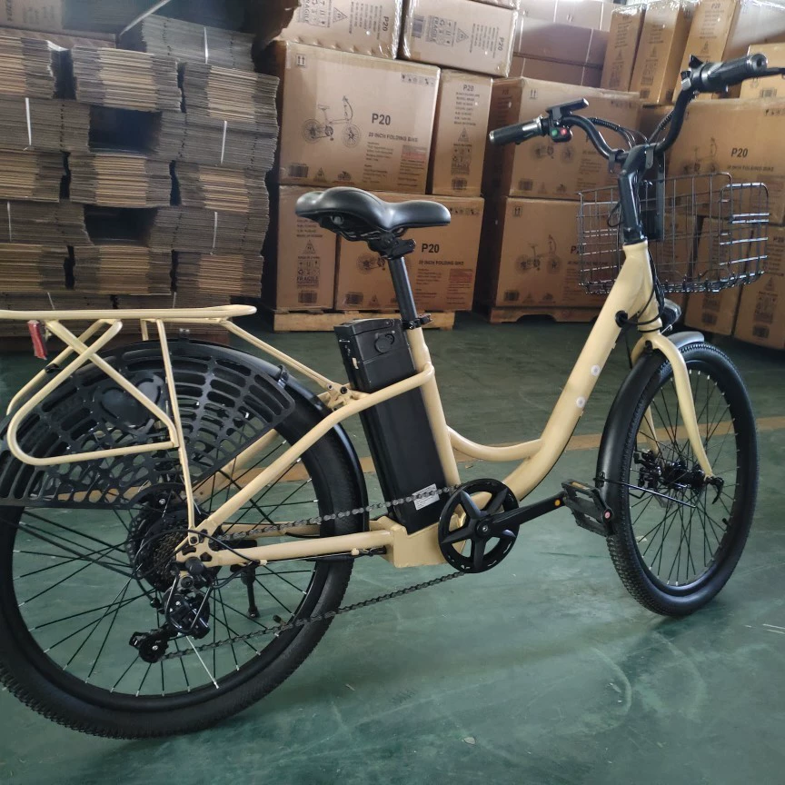 Электровелосипед Ebike Silver Fish Princess Sakura Lady литийный аккумулятор lifespan помогает принцессе велосипеды стать успешными