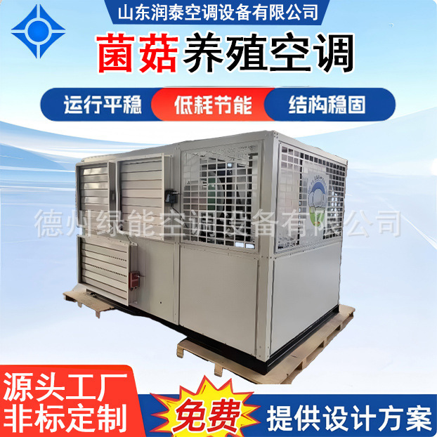 Edible Mushroom Cultivation Facility Air Conditioning Constant Temperature and Humidity Direct Expansion Purification Unit Rotary Dehumidification Heat Pump