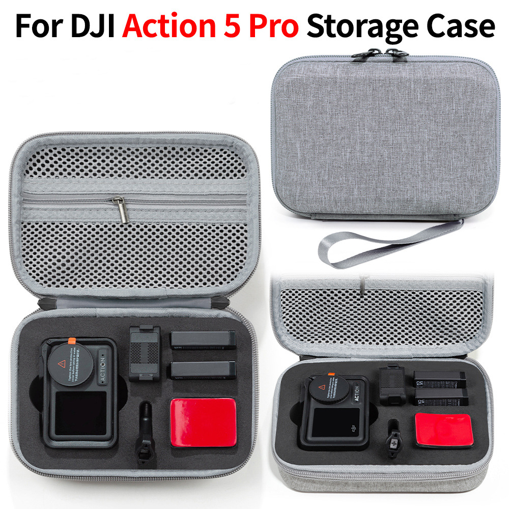 Aplicable a DJI acción 5 pro bolsa de cámara de deporte bolsa portátil DJI aciton 5pro bolsa de almacenamiento
