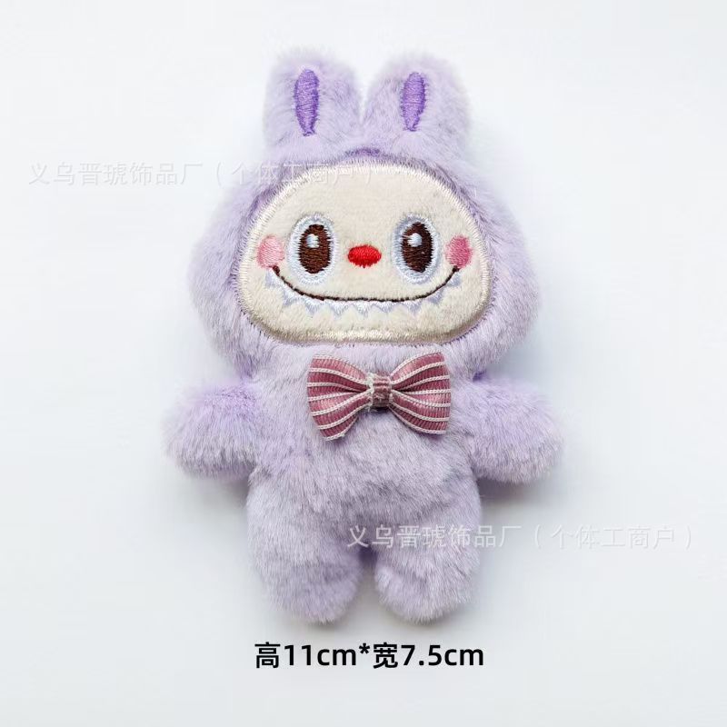 インターネット有名人かわいいバブルトラブ布人形ぬいぐるみペンダント diy 人形キーホルダー女の子バックパックペンダントバッチ|undefined