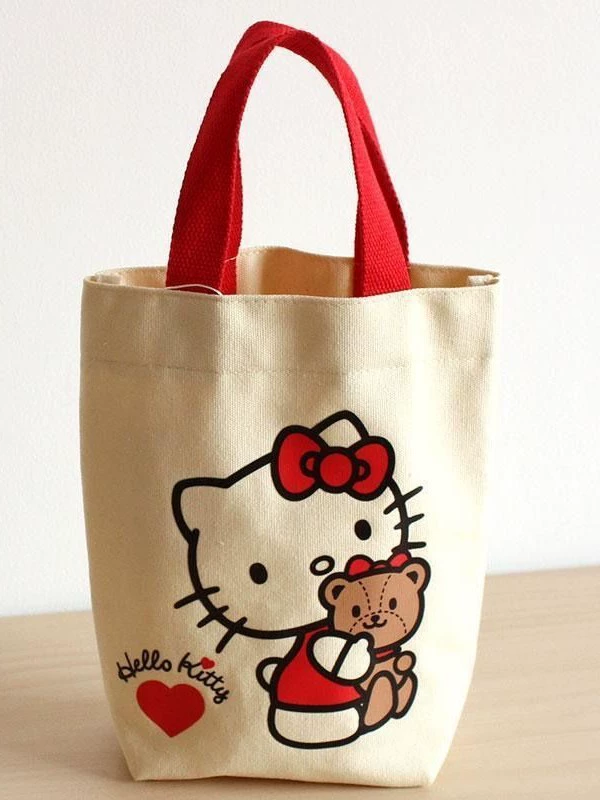 Hello kitty, Hello Kitty, handheld small bag, food bag