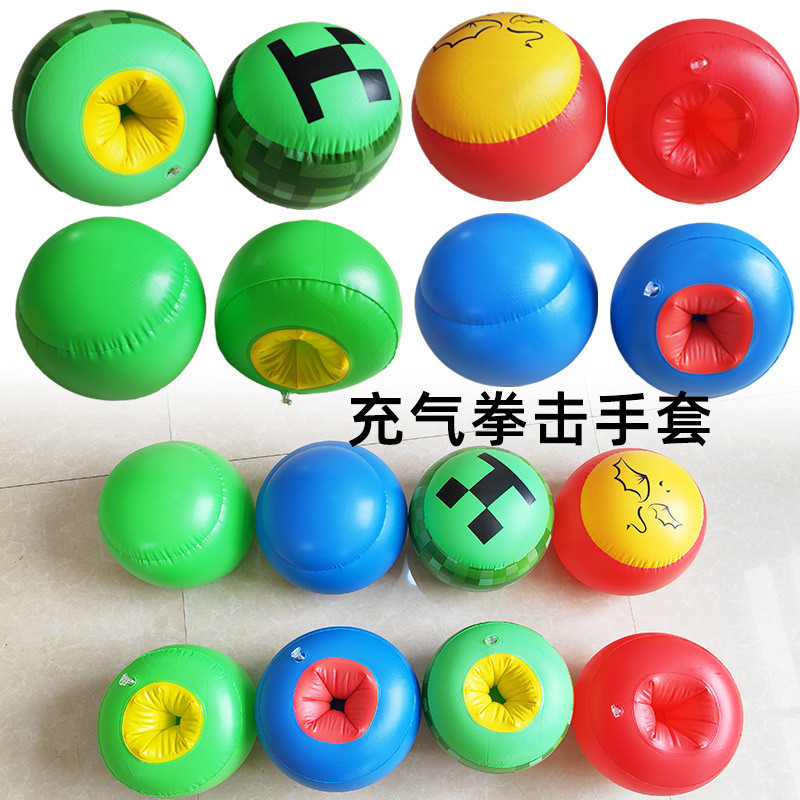 Inflatable Boxing Punching Bag Boxing Gloves Inflatable Pvc Gloves Wholesale New Adult Boxer Gloves