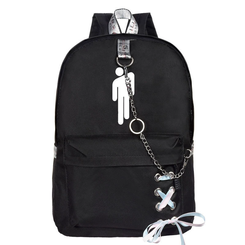 Сумка Billie Eilish Bili Elish Surrounding Bag Bags Backpack Street Casual Мужчины и Женщины Холщовые Сумки