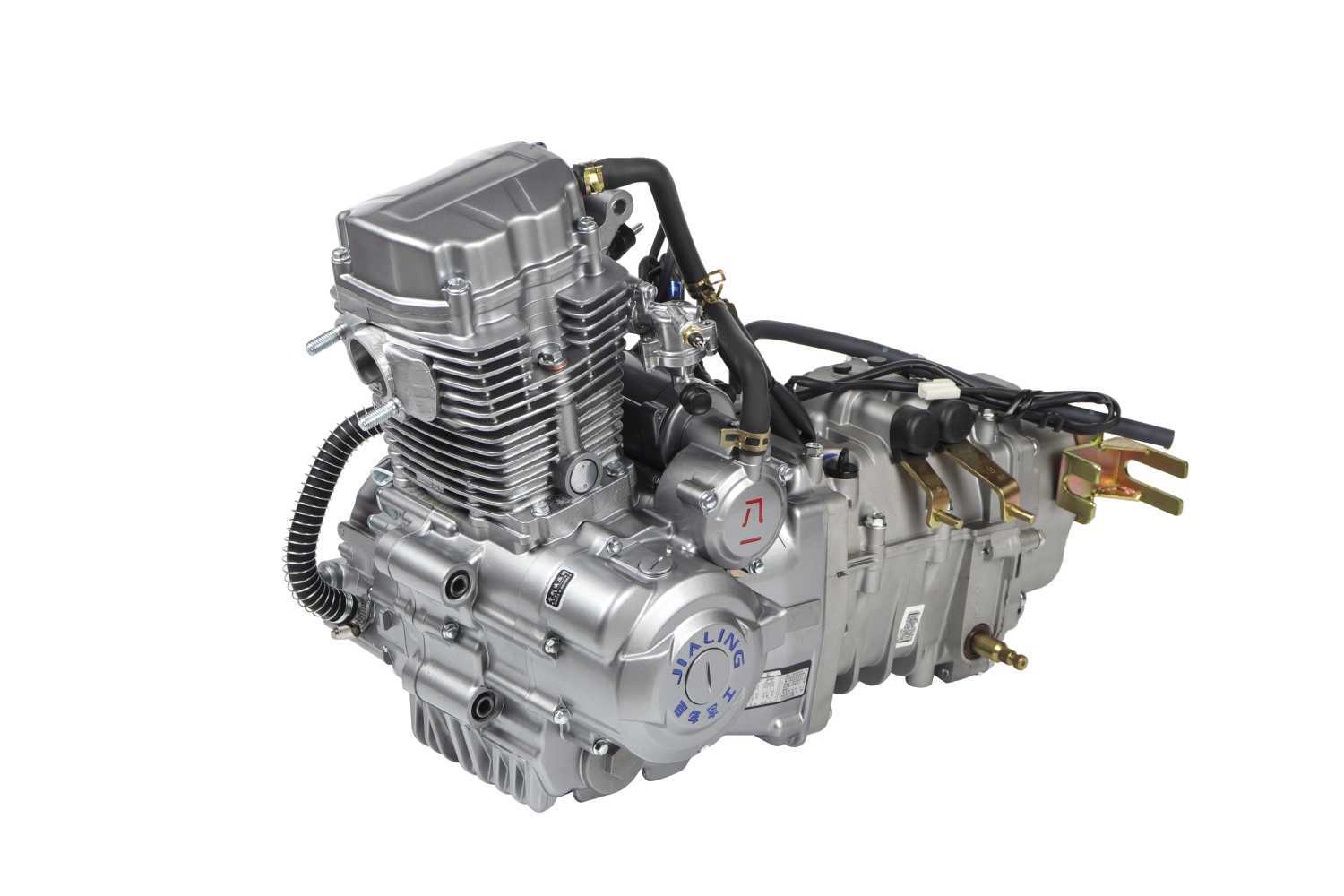 Jialing Three-Wheel Motorcycle Central Shaft Engine 200 250 300 Water-Cooled Six-Speed Engine with Transmission Assembly
