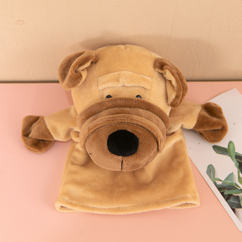 Marionetas de mano para animales de peluche con boca móvil – para jardín de infantes, venta en Amazon transfronterizo. image 15