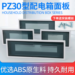 TBB distribution box control panel pz30 empty power switch meter box cover plate control household power box cover