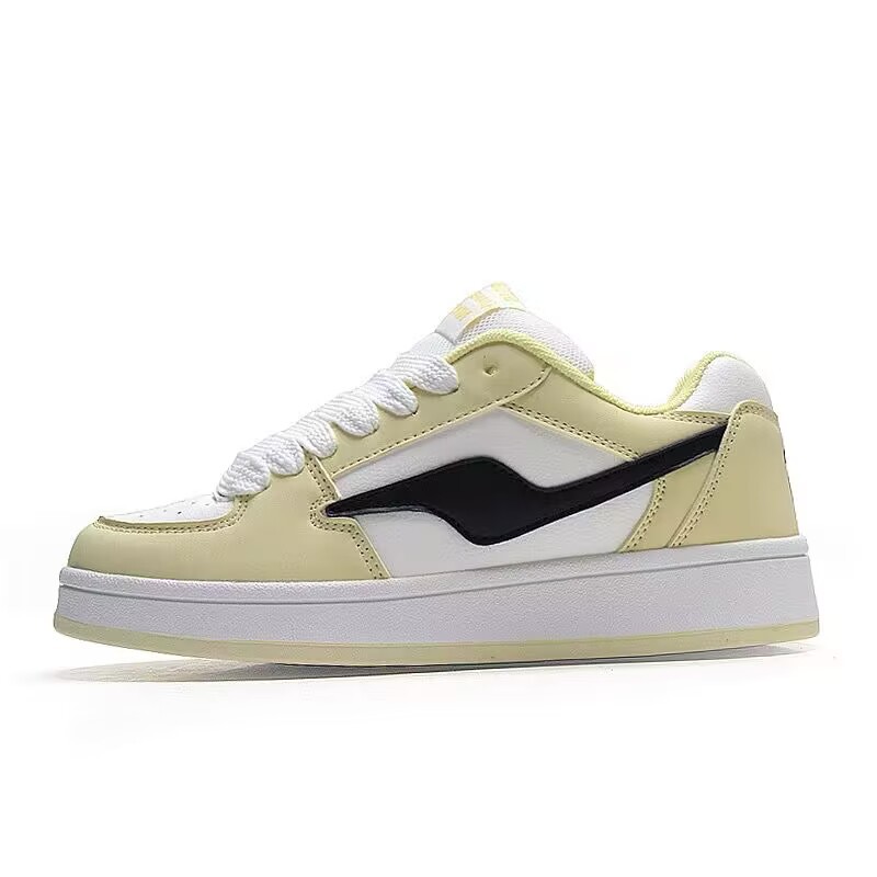 2026 otoño nuevo retro zapatos de pan de suela gruesa zapatos casuales zapatos de skate de moda femenina coreana estilo académico versátil zapatos blancos