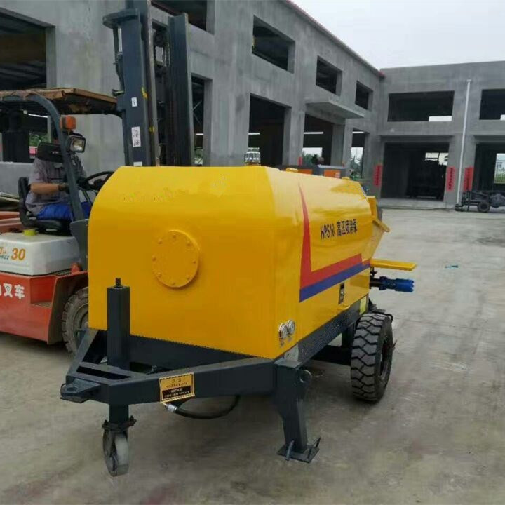 混凝土喷涂泵 湿喷机 施工加固用 水泥喷射泵 速度可调 省工省料