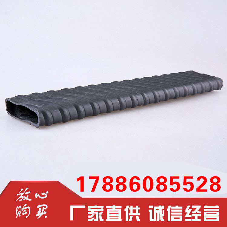 贵州云南广西厂家桥梁预应力PE塑料波纹扁管预埋管预应力波纹扁管