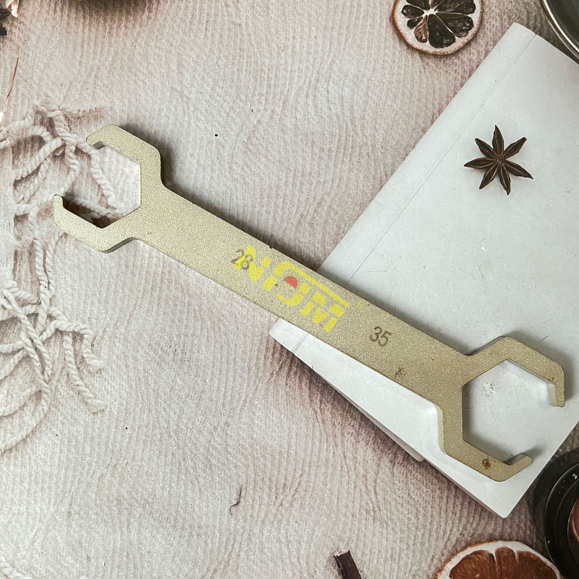 地暖分水器专用扳手4分6分地热拆卸工具2729开口双单头呆扳手2830