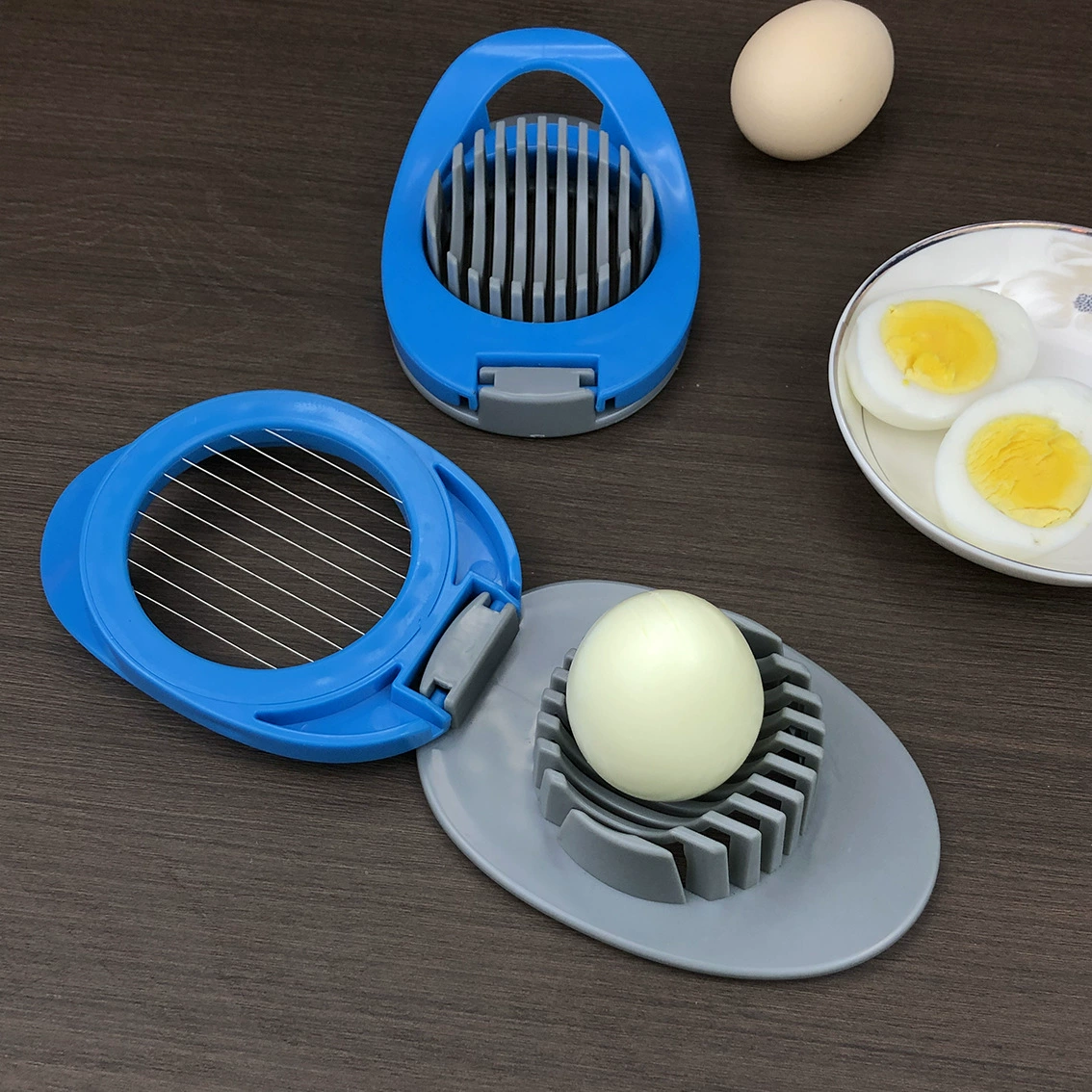 Пластиковая яйцез Cutter Egg slicer Egger многофункциональная нарезка Ferry Egg Divaley Kitchen Miscellaneous Miscelona