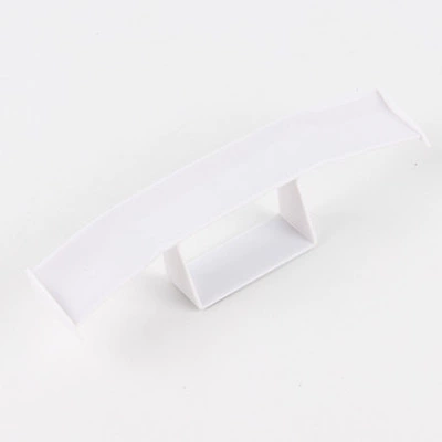 Car Rear Wing Modification Mini Rear Wing Creative Personalized Decoration Electric Vehicle Motorcycle Carbon Fiber Universal Small Rear Wing (Motorcycle tail) - first-generation-flat-bottom-glossy-model-white