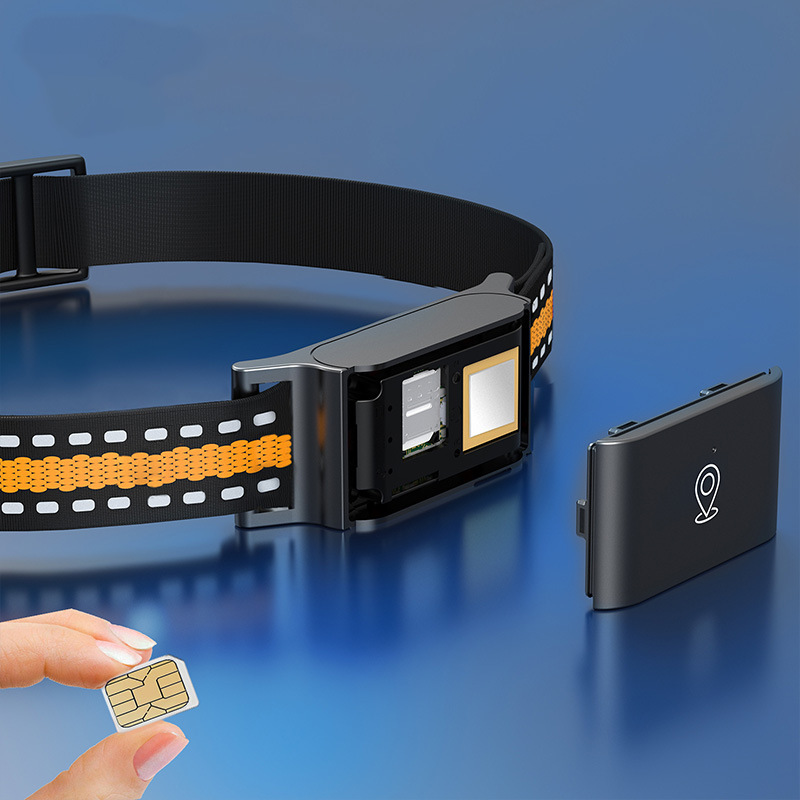 Nuevo rastreador GPS transfronterizo ubicación anti-perdida collar trayectoria histórica valla electrónica localizador de mascotas 4G _