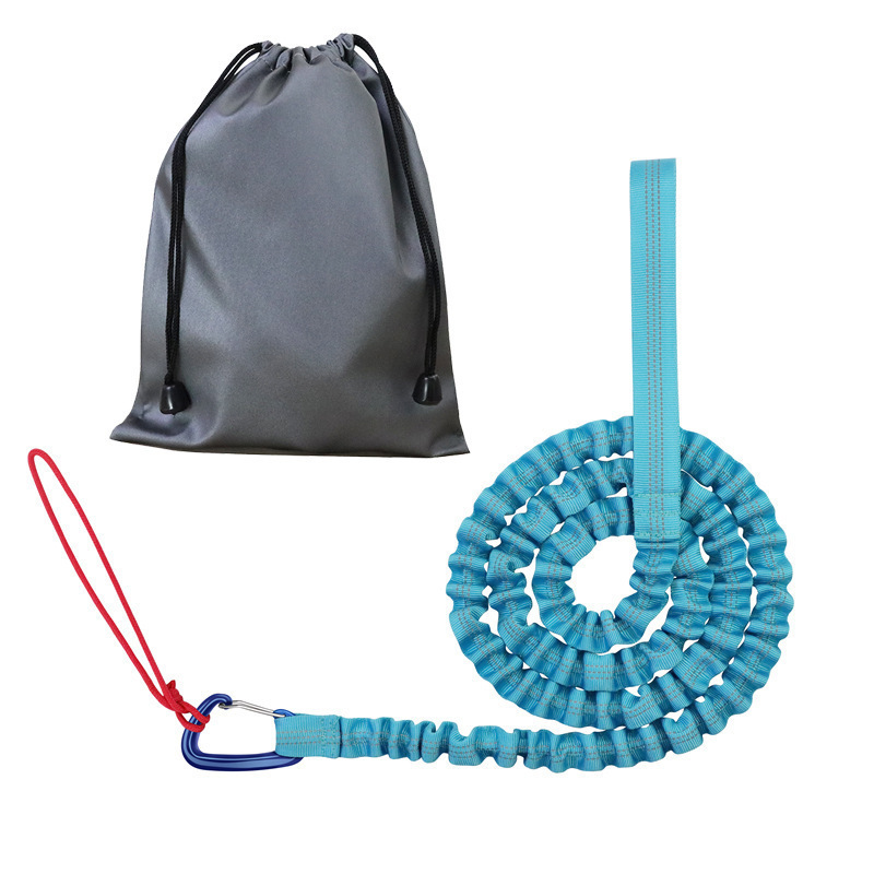 Cordón de tracción de bicicleta azul