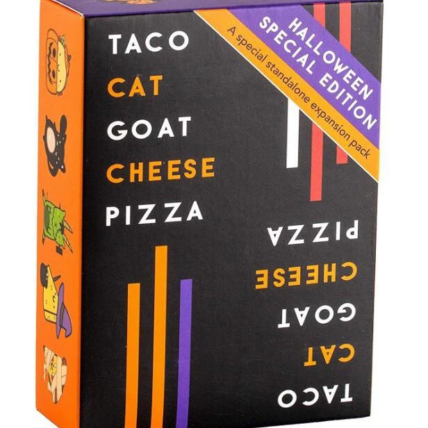 Ченджин Карта Английская Карточная игра ТАКО Кот ГОВЯДИНА СЫР PLZZA Goat Milk Pizza Серия