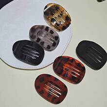 亚马逊爆款发抓夹套装无痕后脑勺磨砂爪夹长方形鲨鱼夹跨境发饰