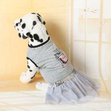 Собака отражатель платье Тедди Бомея маленькая собака Милая одежда для домашних животных товары для домашних животных оптом