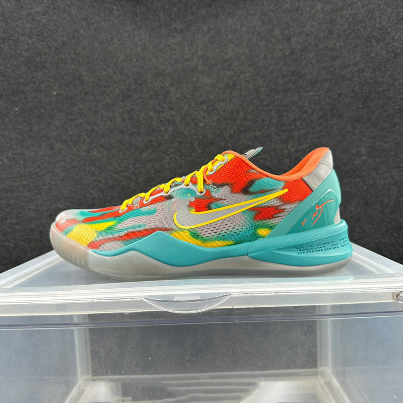 高品质Kobe8科比8代复刻实战运动篮球鞋男湖人白金紫中国红全|undefined