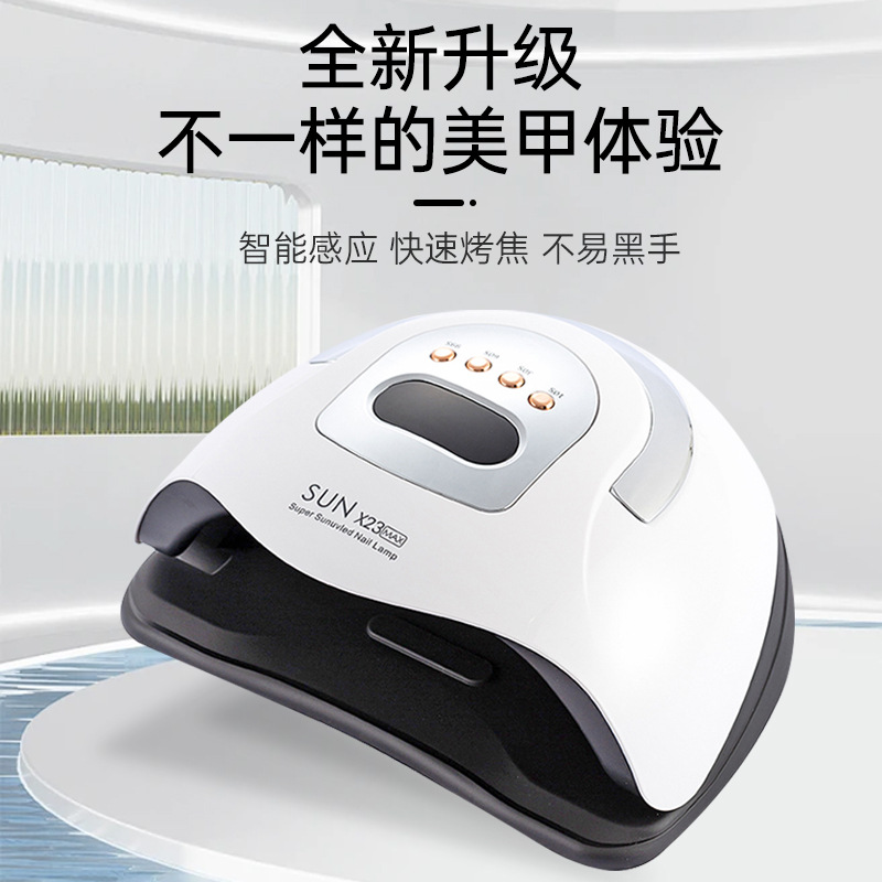 Lámpara de uñas de luz roja, lámpara para hornear, máquina de fototerapia, manos anti-negras, pegamento de esmalte de uñas de secado rápido de alta potencia, tienda de uñas, fábrica especial al por mayor