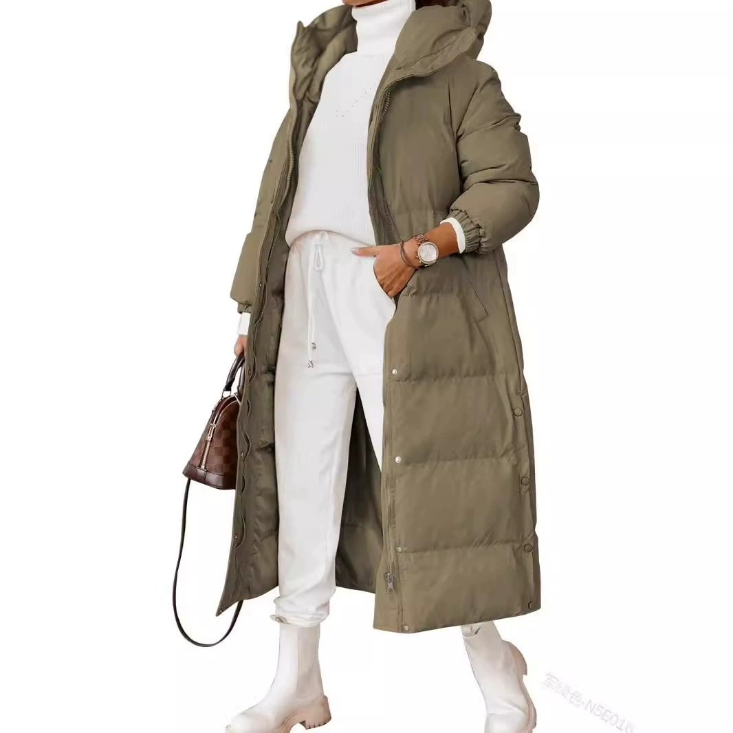 Colored long hoody, fashionable long-sleeve with zipper, jacket, European style, Amazon, city style