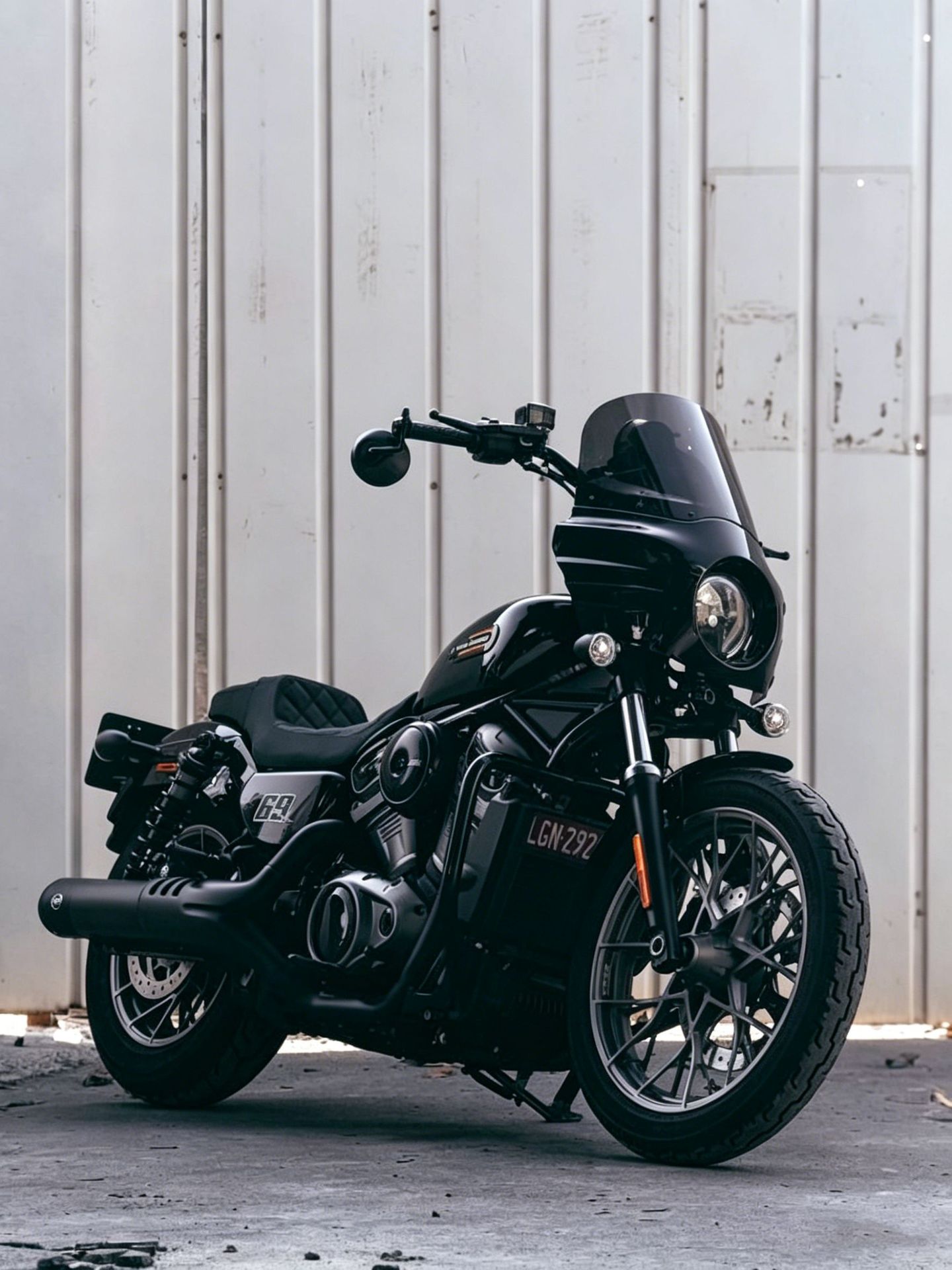 Suitable for Harley Sportsters, Softails, and Dyna Road Shark Head Covers, Available in Multiple Heights and Colors