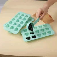 Акриловая силиконовая форма в форме сердца