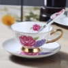 Gem Rose 1 cup, 1 plate, 1 spoon