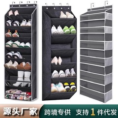 クロスボーダー布芸壁掛け式ドアの上の雑物は靴袋を収納します。