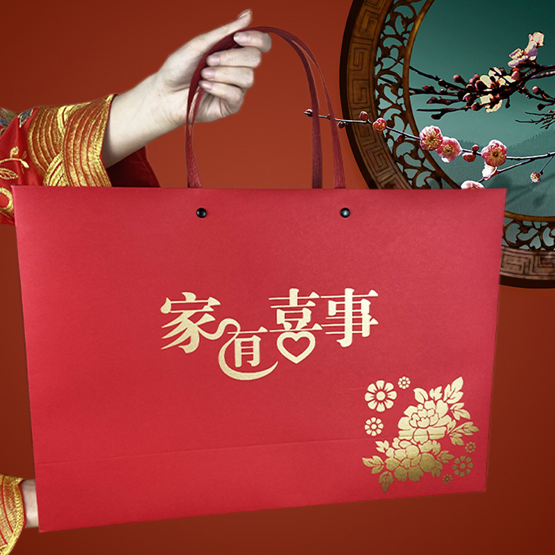 Bolsas de regalo rojas bolsas de regalo de regalo de boda bolsas de ropa bolsas de regalo