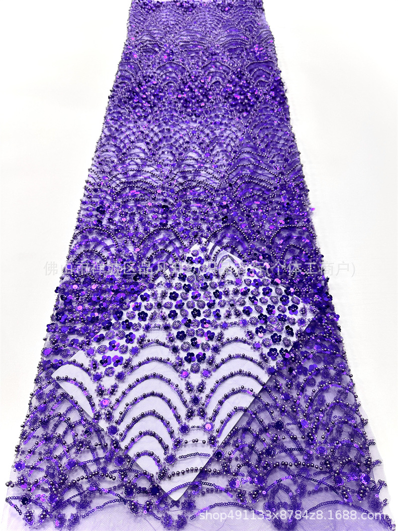 Fabricante de ropa de boda retro ligera de lujo accesorios de vestido al por mayor lotes transfronterizos tela de bordado rápido