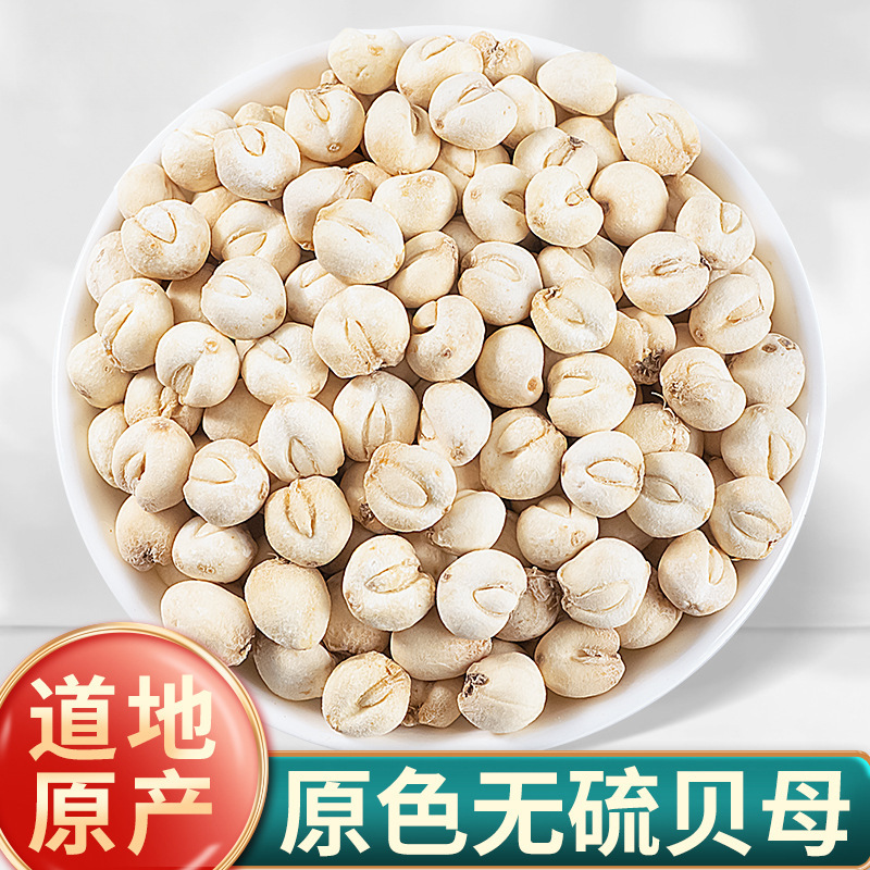 贝母100g中药材特级贝母正品贝母粉平贝母松贝非500克野生