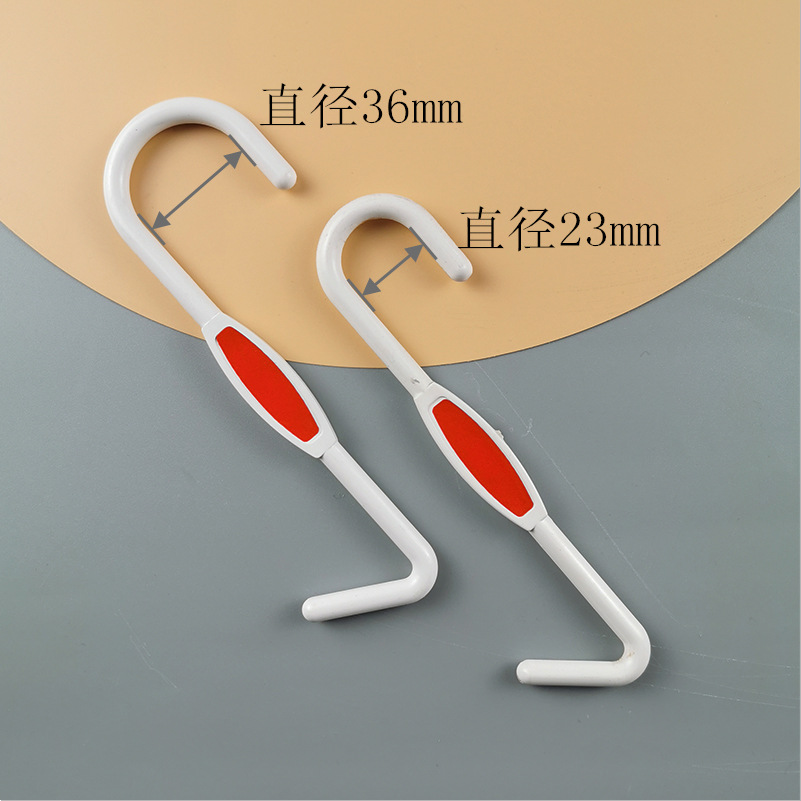 隔爆型水袋挂钩 可挂4分/6分/1寸管矿用水袋挂钩PVC阻燃防静电S钩