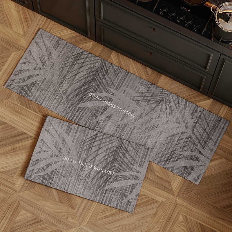 B 잎 그림자 떠있는 회색-사랑