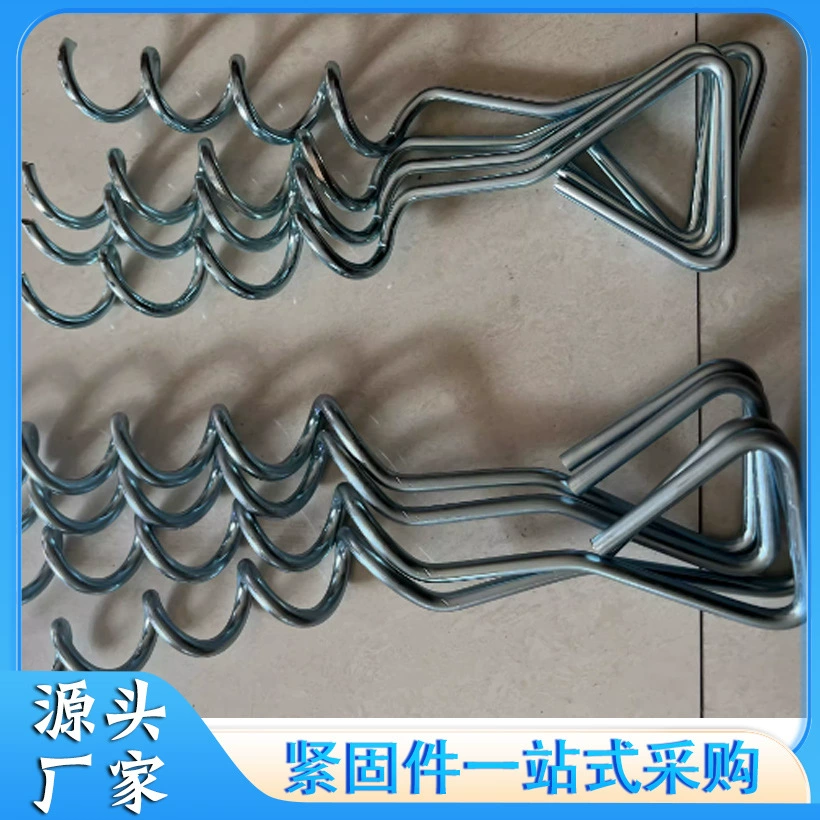 Спиральные грунтовые гвозди, 7-образные и 9-образные грунтовые гвозди в форме вопросительного знака, пружинные гвозди, крепежные гвозди, затягивающие грунтовые анкеры.