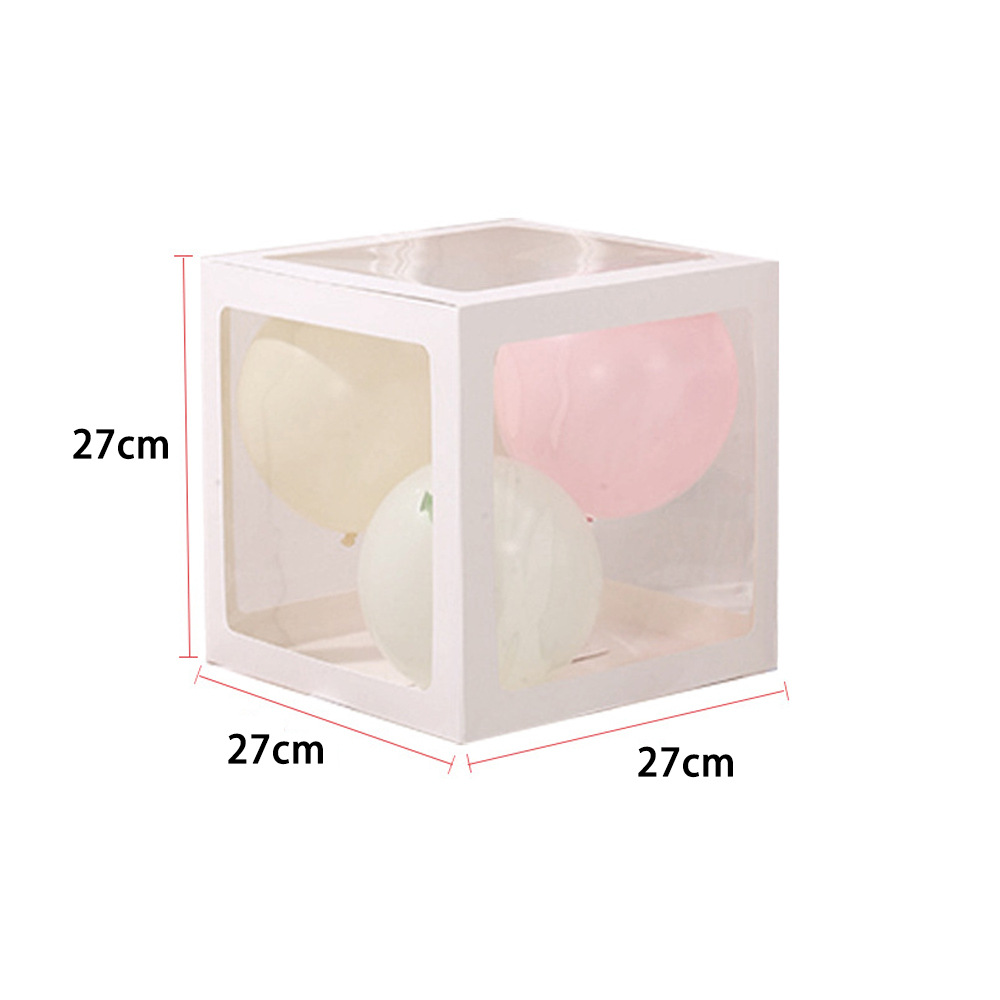 Caja blanca individual (27 cm de lado)