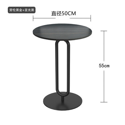 직경 50cm [로렌 블랙 골드 + 블랙 프레임]