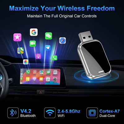 Car Suitable for iPhone – Simsiz CarPlay və Android Auto