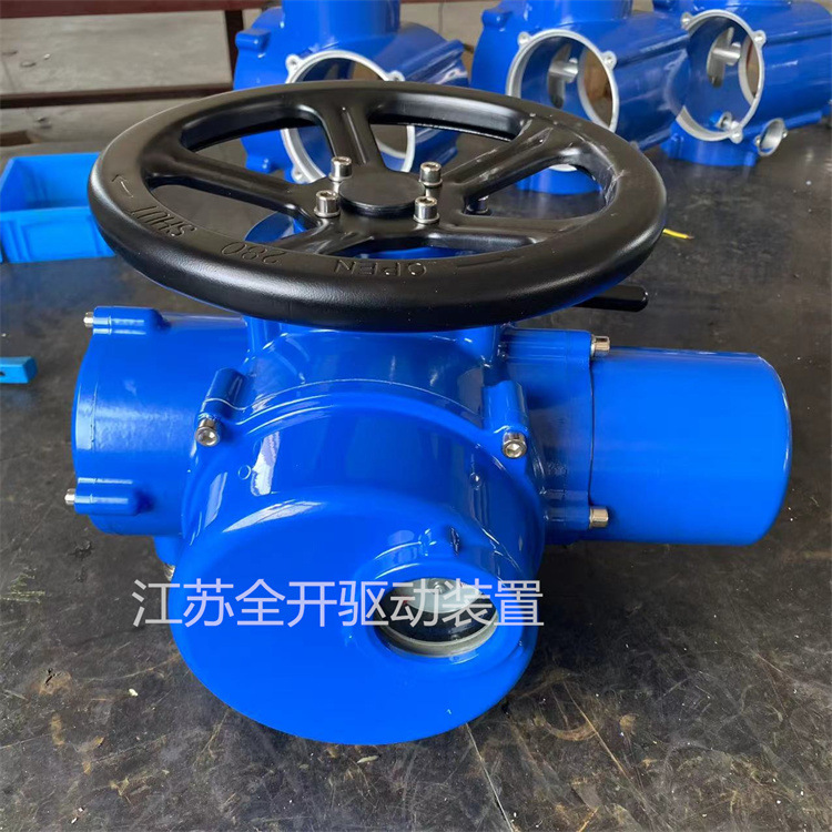 AC380V回转阀门电动装置 DZW30-18T智能调节型电动执行器结构