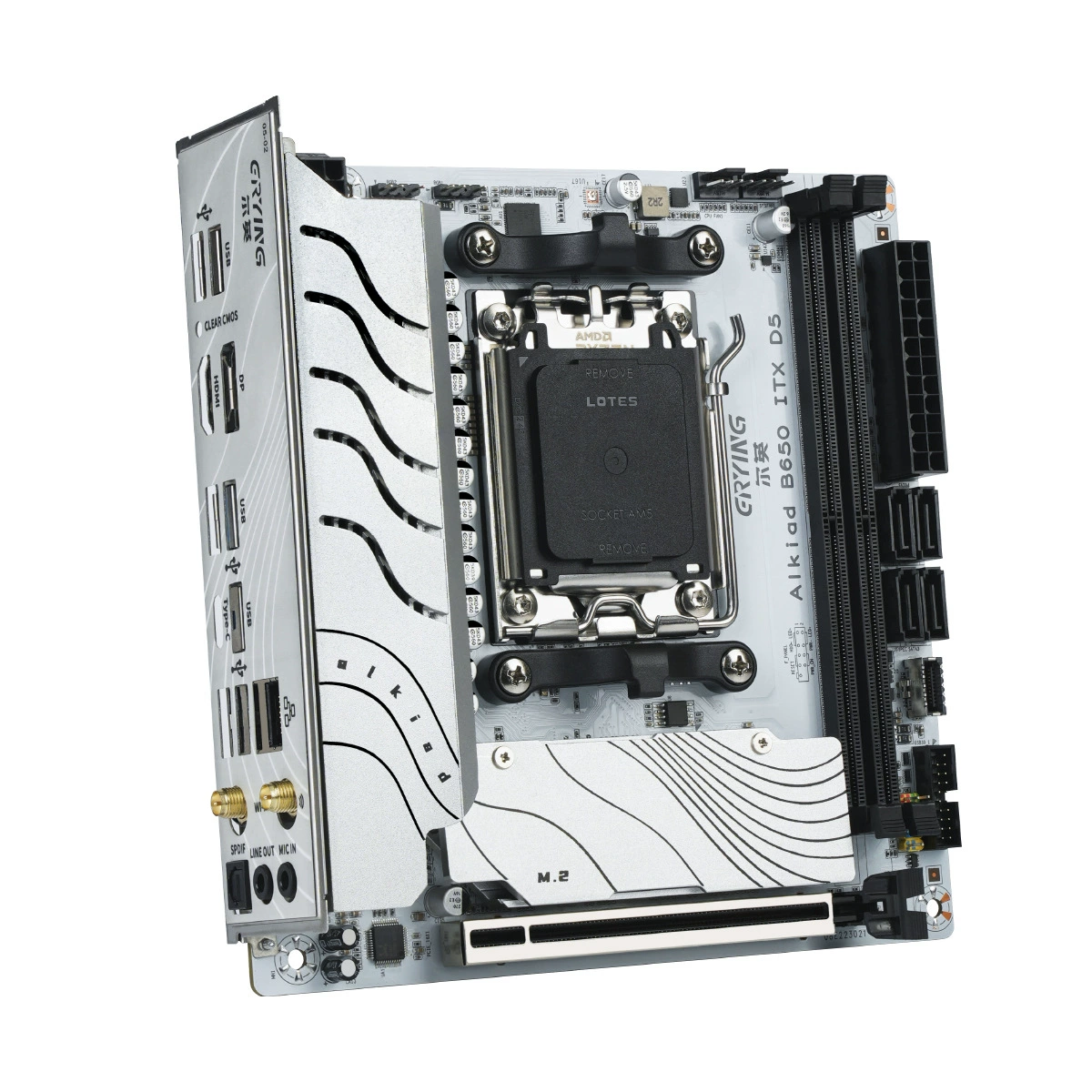 AMD Yaoguang B650i Alkiad motherboard new itx mini desktop computer Ryzen AM5 CPU