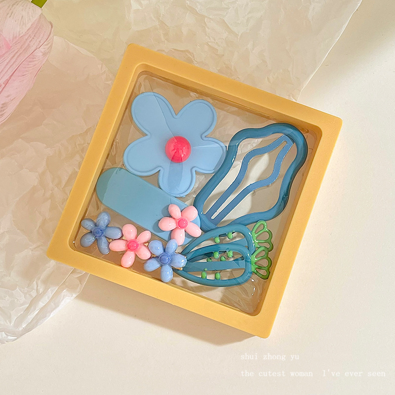 Clip de cabello de dopamina para niñas broche de cabello de la frente broche de cabello rotura BB clips lateral clips de cabello de bebé clips de frangeo toque