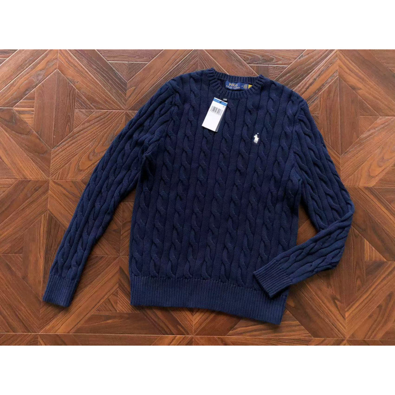 Fuente de alta versión Paul otoño ropa de hombre de cuello redondo chaqueta chaqueta camiseta de punto suéter de pony casual un cabello