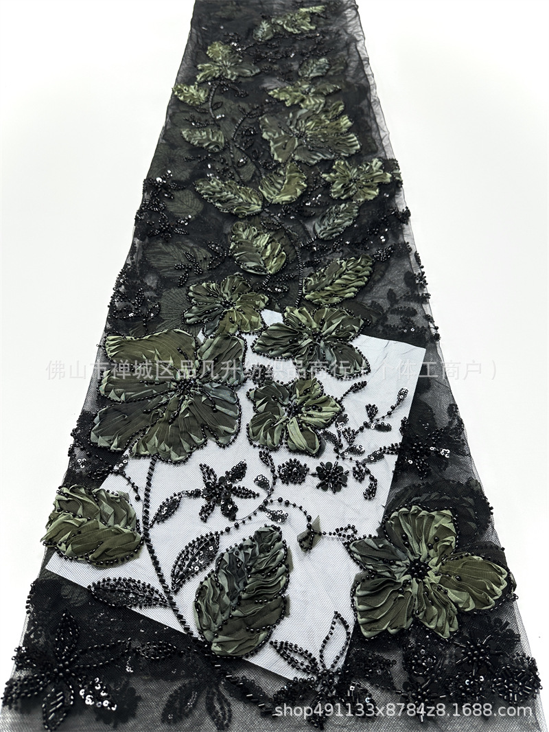 Elegante vestido de fiesta de moda vestido de cena vestido de cheongsam nuevo bordado fábrica de flores al por mayor spot