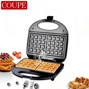 Factory wholesale Press bread machine American rules waffle machine sandwich machine Panini breakfast machine barbecue machine electric cake pan