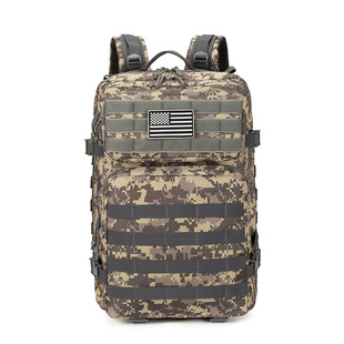2025 Summer New Outdoor Backpack Large Capacity Hiking Sports Backpack Gym Bag Weight Reduction Expansion Waterproof and Durable