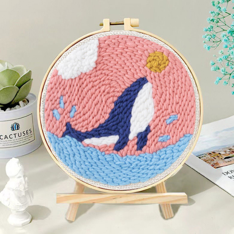 ロシアのスタンプ刺繍手作り diy ウール絵画カップルヘビ年装飾品刺繍ギフト材料パッケージ|undefined