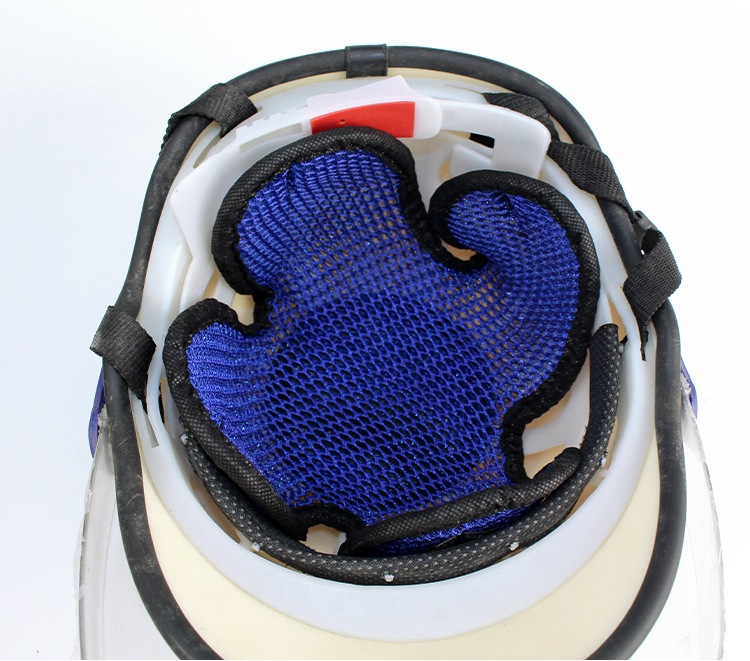 Factory wholesale motorcycle electric car accessories 3D honeycomb 4 leaf inner liner insulation mesh mat breathable helmet mat